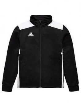 Adidas Youth Regista Tracksuit Top - Black