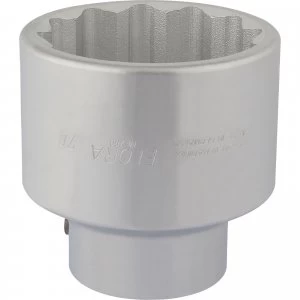 Elora 1" Drive Bi Hexagon Socket Metric 1" 70mm