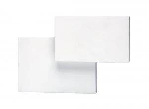 Wall Light Rectangles 5W LED 3000K Matt White, 285lm,