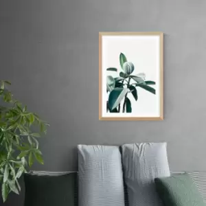 East End Prints L'amour De Ma Vie Print Green