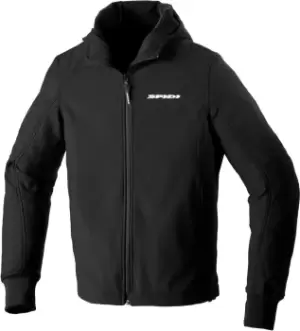 Spidi Armor Evo Motorcycle Hoodie, black, Size XL, black, Size XL