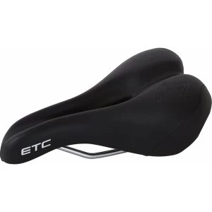 ETC Womens Black Leisure Saddle