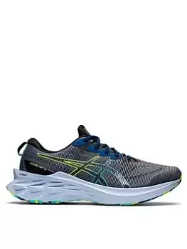 Asics Novablast 2 Le, Black/White/Green, Size 10, Men