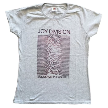 Joy Division - Space Lady Womens Large T-Shirt - grey