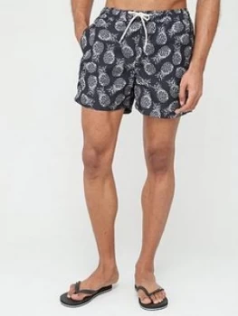 Selected Homme Classic Swim Shorts - Black