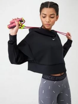 Nike Training Pro OTH Hoodie - Black, Size XL, Women