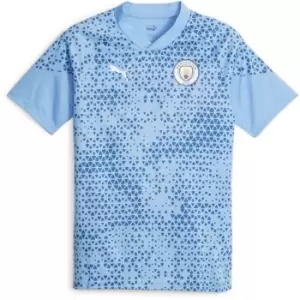 Puma Manchester City Training Shirt 2023 2024 Adults - Blue