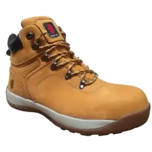 Warrior Mens Nubuck Hiker Boots (6 UK) (Wheat) - Wheat