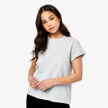 Jack Wills Endmoor Boyfriend T-Shirt - Grey