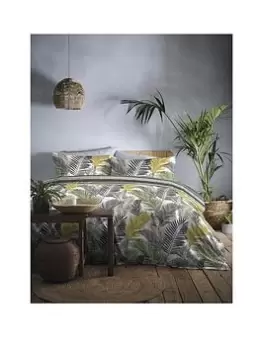 Fusion Fusion Tropical Duvet Set Ochre - Db