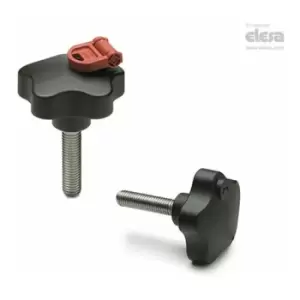 Elesa - Safety lobe knob-VLS.55-SST-p-M10x40