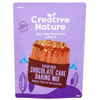 Rich Chocolate Cake Mix - 300g - 700444 - Creative Nature