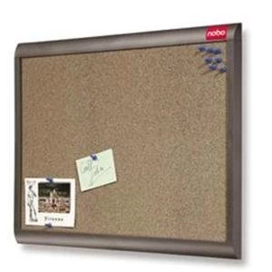 Nobo 900 x 600mm Personal Coloured Cork Noticeboard with Plastic Trim