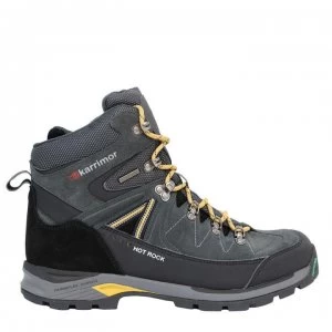 Karrimor Hot Rock Mens Walking Boots - Charcoal/Yellow