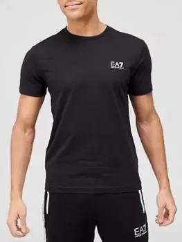 EA7 Emporio Armani Core ID Logo T-Shirt - Black, Size S, Men