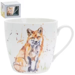 Country Life Mug Fox