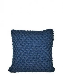 Cascade Home Popcorn Knitted Cushion