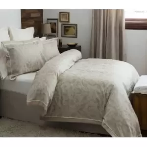 Belledorm Waltham Duvet Cover Set (Superking) (Beige) - Beige