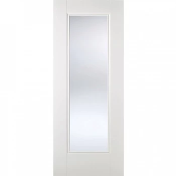 LPD Eindhoven White Primed Glazed Internal Door - 1981mm x 686mm (78 inch x 27 inch)