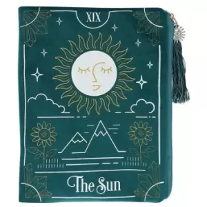 The Sun Zipper Pouch (One Size) (Green) - Something Different