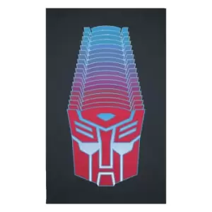 Transformers Autobot Retro Logo Woven Rug - Small