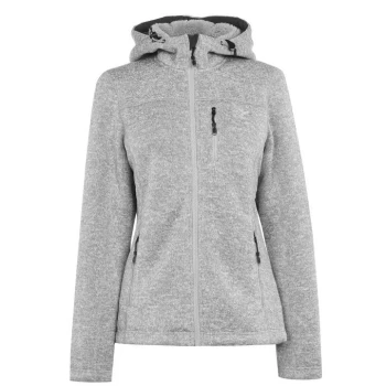 Karrimor Long Sleeve Hoodie Ladies - Grey Marl