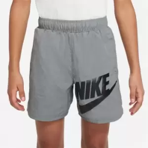 Nike Sportswear Big Kids Woven Shorts Junior Boys - Grey