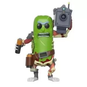 Rick & Morty Pickle Rick with laser Pop! Vinyl Figure