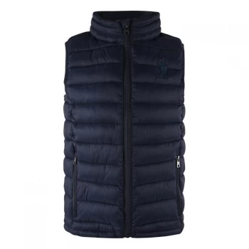 Us Polo Assn Uspa Lw Gilet JB21 - Navy