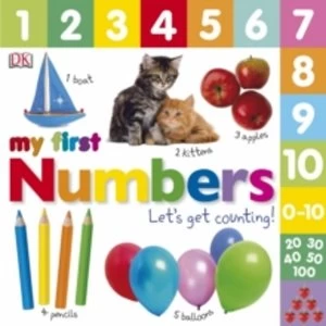 Numbers Let's Get Counting by DK (Board book, 2011)