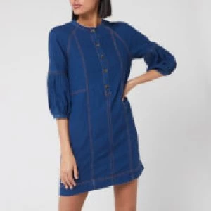 Whistles Womens Alria Denim Dress - Blue - UK 6