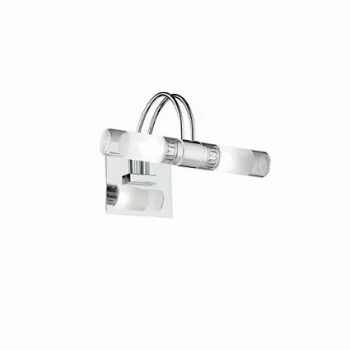 Double 2 Light Indoor Over Mirror Wall Light Chrome, G9