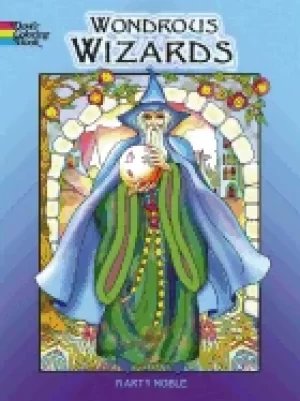 wondrous wizards coloring book