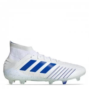 adidas Predator 19.1 Men FG Football Boots - White/BoldBlue