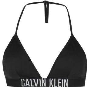 Calvin Klein Intense Power Triangle Bikini Top - Black BEH