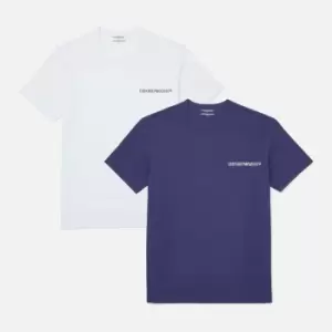 Emporio Armani Core Two-Pack Stretch-Cotton Jersey T-Shirts - XL