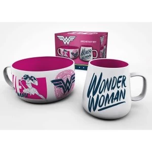 DC Comics Wonder Women Brave Breakfast Set