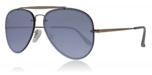 Ray-Ban Blaze Sunglasses Cooper Blue 90531U 58mm