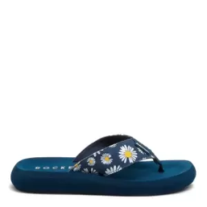 Rocket Dog Spotlight Navy Floral Flip-Flops