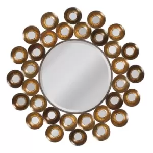 Tribeca Gold Wall Mirror