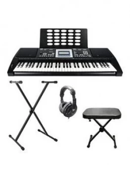 Axus Axus Axp25 Touch Sensitive Keyboard Pack With Free Online Music Lessons