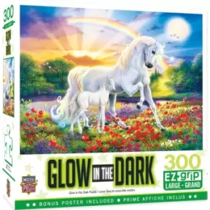 Masterpieces Puzzle Glow in the Dark Bedtime Stories Ez Grip Puzzle 300 piece jigsaw puzzle