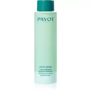 Payot Pate Grise Mattifying Bi-Phase Powder Lotion cleansing facial water for oily and combination skin 200ml