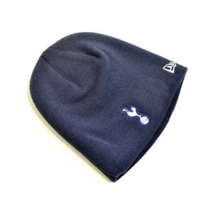 New Era Spurs Skull Essentials Knitted Beanie Hat Navy