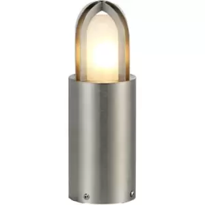 Elstead Paignton Outdoor Pedestal Light Stainless Steel (Silver), IP55