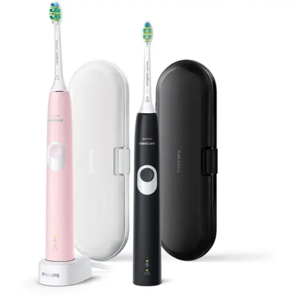 Philips Sonicare ProtectiveClean 4300 HX6800/35 Black & Pink Electric Toothbrush