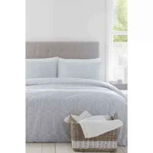 Greenwich Silver Duvet Set