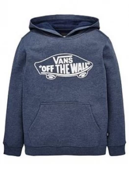 Vans Boys Off The Wall Oth Fleece Hoody BlueWhite Size S7 8 Years