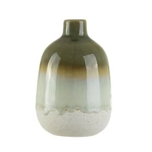 Sass & Belle Mojave Glaze Green Vase