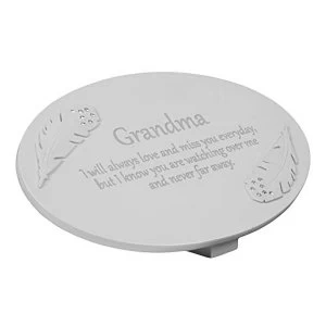 Thoughts of You Resin Memorial Plaque - Grandma